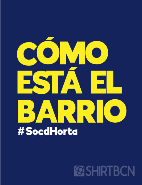 estampació de samarretes barcelona - samarreta como esta el barrio