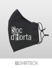 mascareta personalitzada soc d'horta